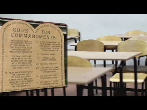 Law requiring Ten Commandments displayed in every Louisiana classroom challenged in court