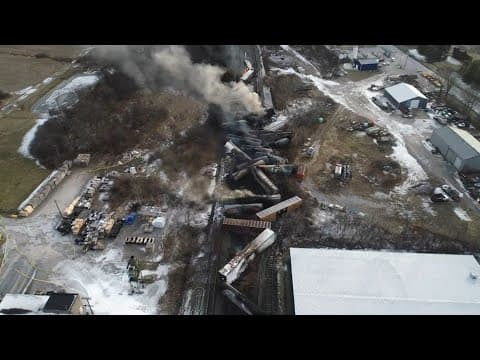 DeWine, officials to provide update on East Palestine train derailment