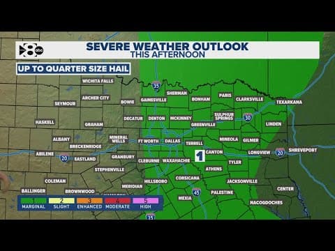 DFW Weather: Rain and storms are moving out, here's when we might see rain again