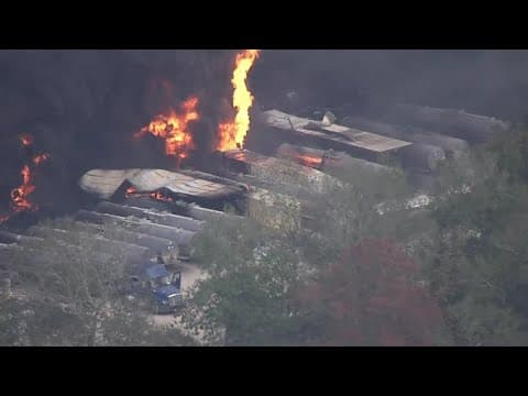 Authorities give update on San Jacinto County chemical plant fire