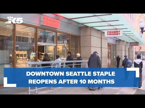 Downtown Seattle staple reopens after nearly a year