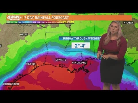 New Orleans Weather: Hot weekend ahead then rain next week