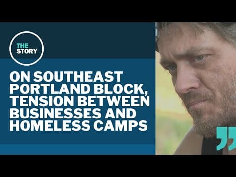 Bank in Southeast Portland closes due to concerns about nearby homeless camp