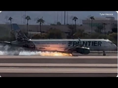 Frontier Airlines plane from San Diego to Las Vegas makes emergency landing