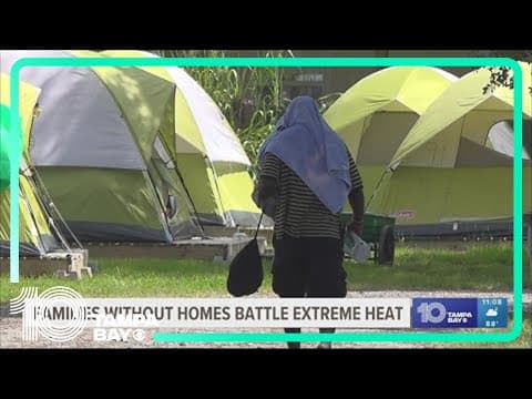 Pinellas Hope helps people without homes during ongoing extreme heat