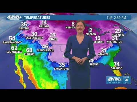 Arctic Blast: Severe Weather update – Tuesday 3PM