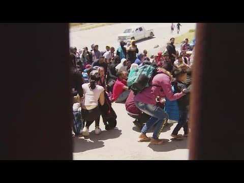 As crowds grow at the U.S.-Mexico border so do frustrations