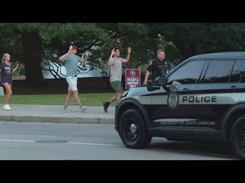 The University of South Carolina was cleared after an alleged active-shooter hoax