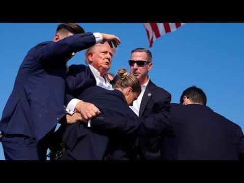 Donald Trump whisked off stage after gunshots in crowd | CBS News Special Report