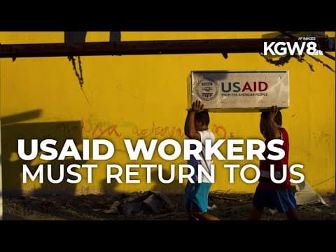 Judge clears way for Trump administration to pull thousands of USAID staffers off the job