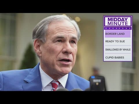 Texas Gov. Greg Abbott pushing for federal funds for Operation Lone Star