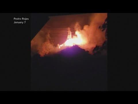 Another fire burns in Southern California