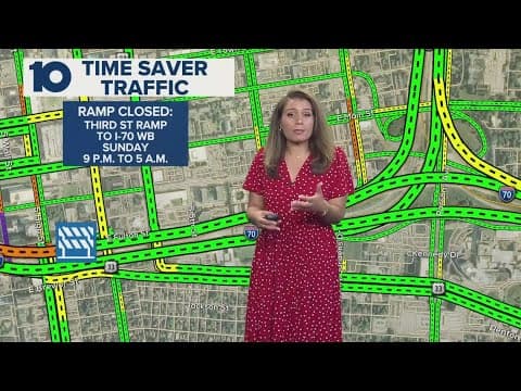 Portion of I-70 WB between I-71 and SR-315 to close this weekend for construction project