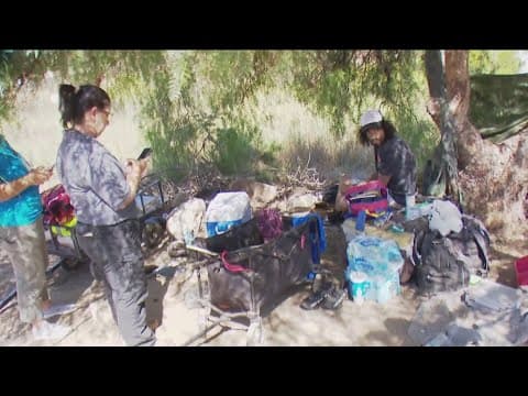 See how San Diego County's homeless outreach team offers resources to unhoused people