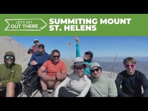 KGW crew climbs Mount St. Helens for 3rd summer in a row
