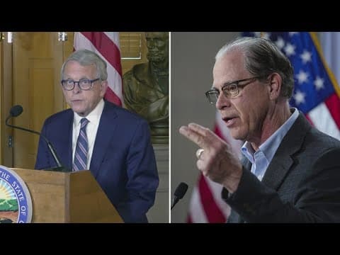 DeWine, Braun place wager on Ohio State-Notre Dame national title game