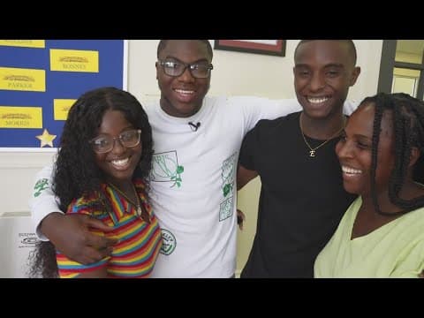 Twin brother helps save his sister through bone marrow transplant