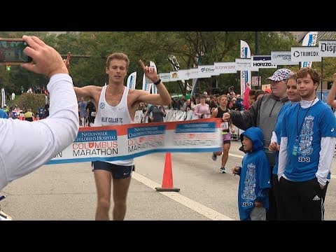 Winners of 43rd Columbus Marathon announced