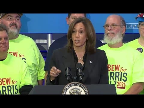 VP Kamala Harris speaks in Janesville, Wisconsin (11.1.24)
