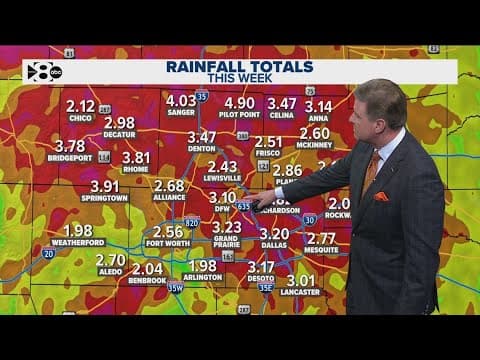 DFW Weather: Pete Delkus gives Friday evening updates