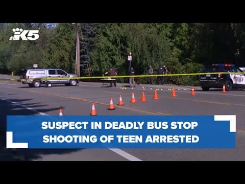Suspect arrested in deadly shooting of 15-year-old at Everett bus stop