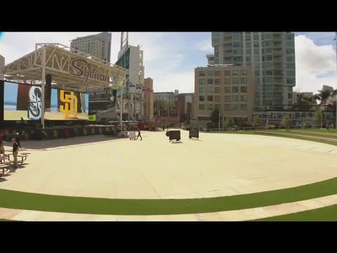 Padres baseball is back at Petco Park, $20M Gallagher Square renovation unveiled