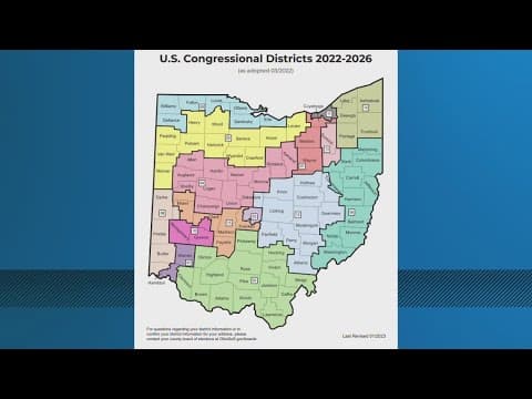 Ohio lawmakers will soon try to redraw the state's congressional district maps