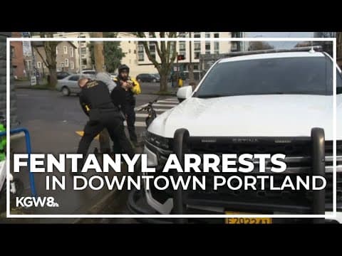 10 suspected fentanyl dealers arrested from one Southwest Portland block
