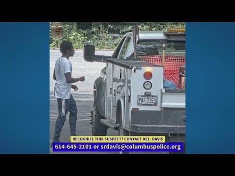 Police searching for suspect who stole utility truck in east Columbus