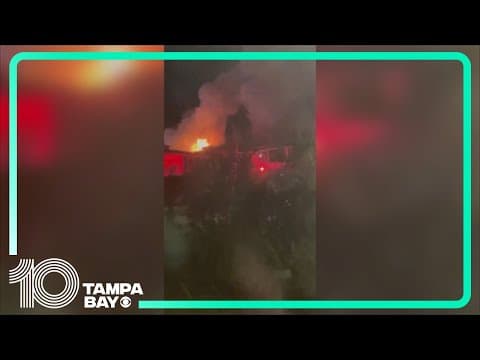 Plane crashes into Clearwater mobile home park