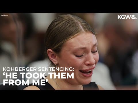 Surviving roommate of Idaho murder victims gives impact statement