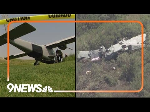 Training day goes wrong in Interstate 25 plane crash
