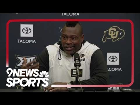 Warren Sapp talks about his love for coaching at Colorado