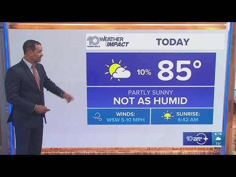 10 Weather: Tuesday morning forecast; May 13, 2025