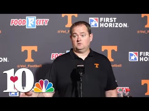 Josh Heupel speaks ahead of Tennessee's first SEC matchup against Oklahoma