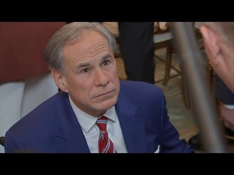 Texas Governor Abbot lays out plans to secure the border