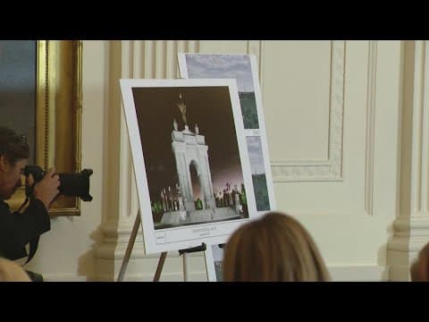 Plans revealed for 'Arc de Trump' near Lincoln Memorial