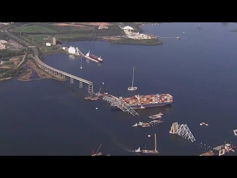 WATCH: Baltimore Key Bridge collapse, one year later