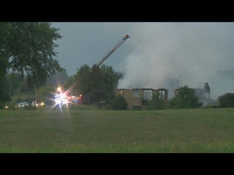 Grant home consumed by fire Wednesday morning