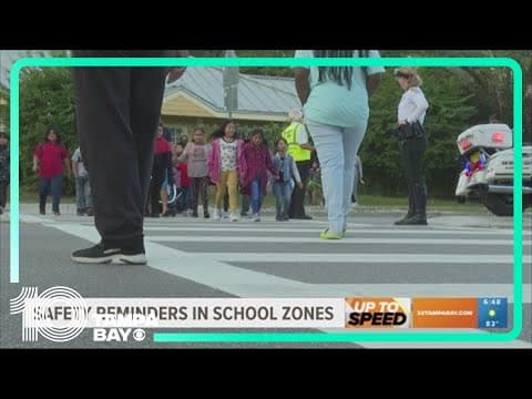 Officials urge drivers to slow down, stay aware in school zones