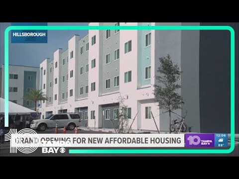 Grand opening for affordable housing in Tampa