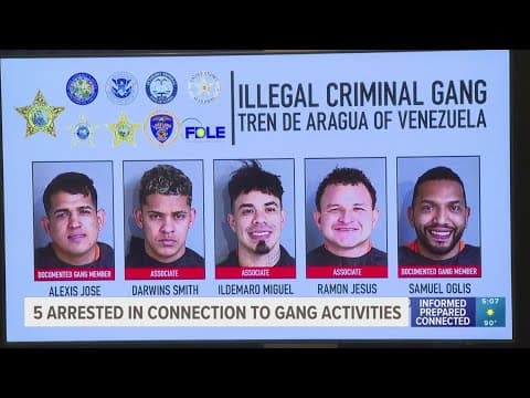 Men linked to Venezuelan gang accused of committing crimes across central Florida