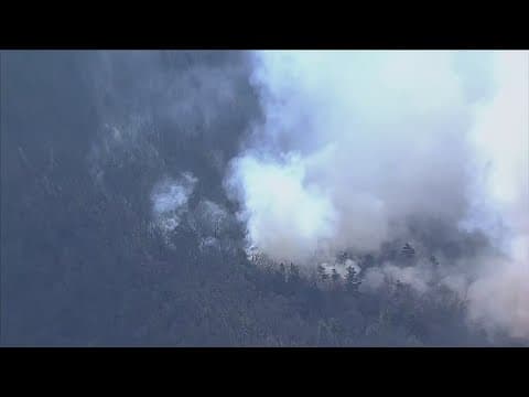 Page County firefighters make progress against brush fires thanks to rain