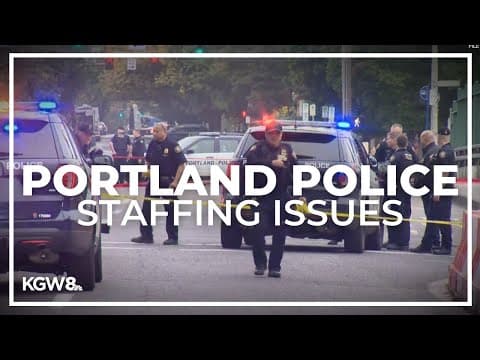 Portland police not meeting minimum staffing on the streets, report says