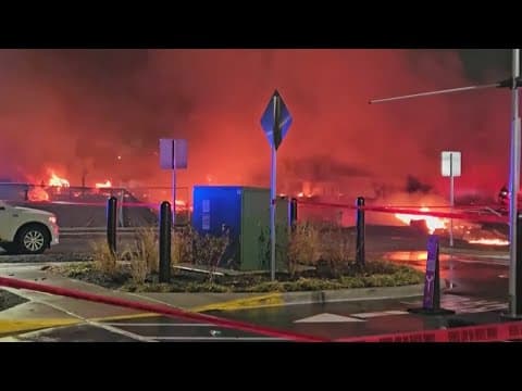 Medical plane crash with 6 aboard causes explosion in Philadelphia