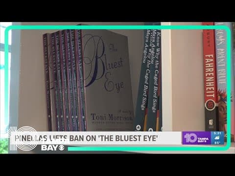 Pinellas County Schools lifts ban on 'The Bluest Eye'