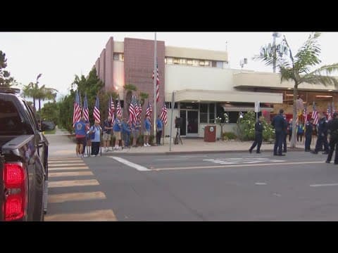 Coronado Fire Station #36 holds remembrance ceremony honoring lives lost on 9/11