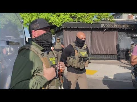 Several employees detained by federal agents at South Park restaurant