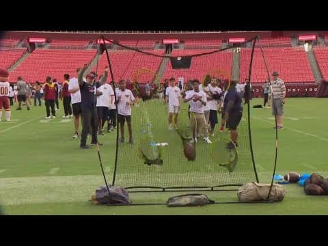 Commanders 'Play it Forward' by teaming up with the Special Olympics