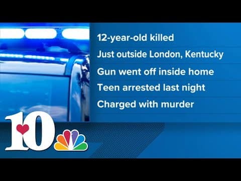 13-year-old Kentucky boy charged with murder in connection with 12-year-old's shooting